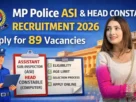 MP Police Recruitment 2026 Notification, Last Date, Apply Online, Official Website, PDF & More.