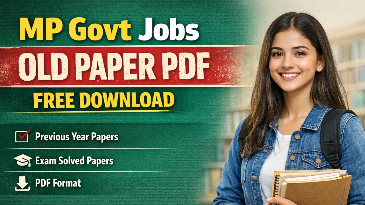 Mp govt jobs old paper pdf free download